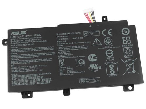 Original 4210mAh 48Wh 3-Celle Asus FX504GM-E4233T Batteri