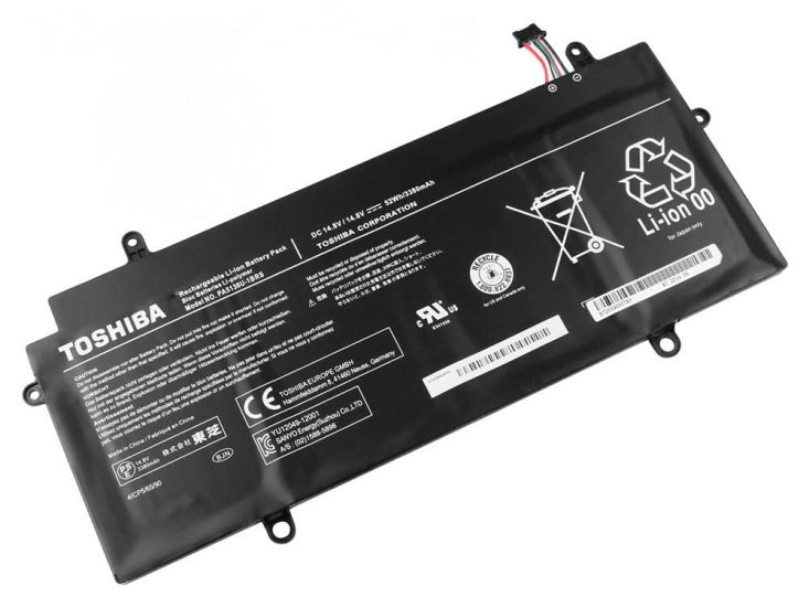 Original 52Whr Toshiba Portege Z30-A Z30T-A Z30-A-136 Batteri - Klik på billedet for at lukke