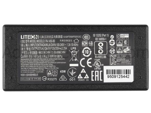45w Acer Aspire Switch 12S SW7-272-M0JS AC Adapter Oplader