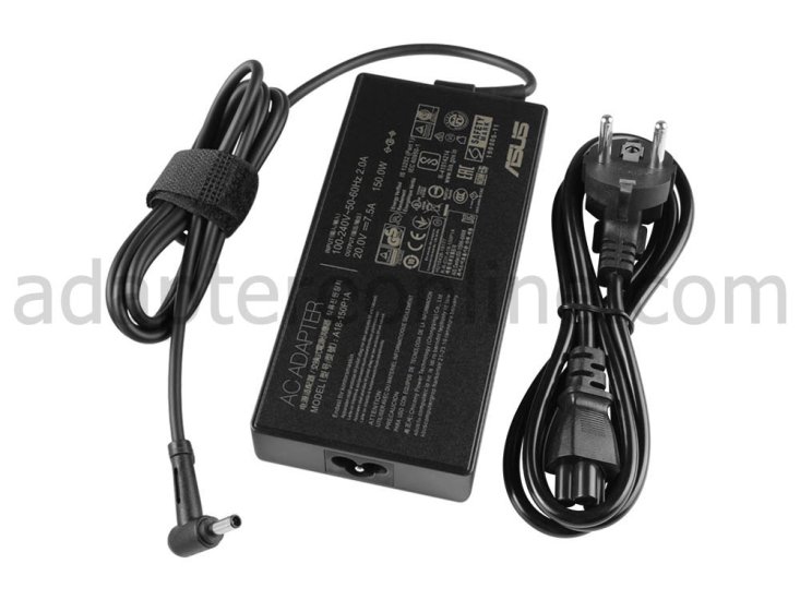 20V 7.5A 150W AC Adapter Oplader Asus ROG G501JW + Ladekabel - Klik på billedet for at lukke