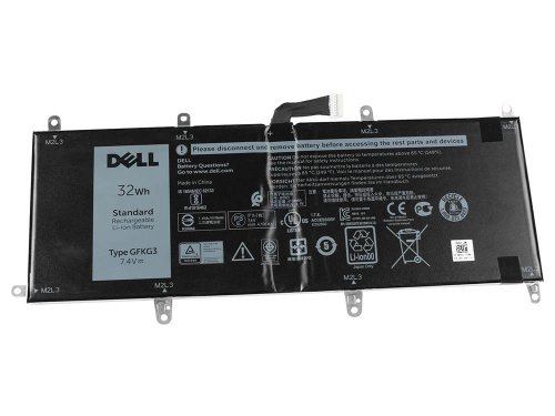 2-Celle 32Wh Dell Venue 10 Pro 5056 Batteri