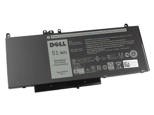 Original 51Wh 4-Celle Dell Latitude 12 E5250 P25S001 Batteri