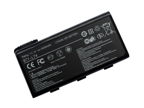 4400mAh 6-Celle MSI A6235-CI5607 Batteri