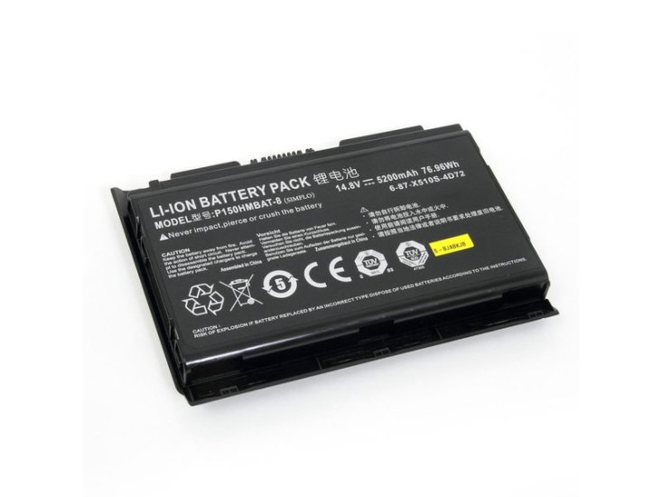 5200mah Sager NP8230 NP8235 NP8265 NP8265-S Batteri - Klik på billedet for at lukke