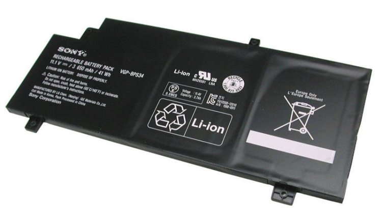 3650mAh Sony VGP-BPS34 Sony Vaio Fit 14 SVF14A Serie Batteri - Klik på billedet for at lukke