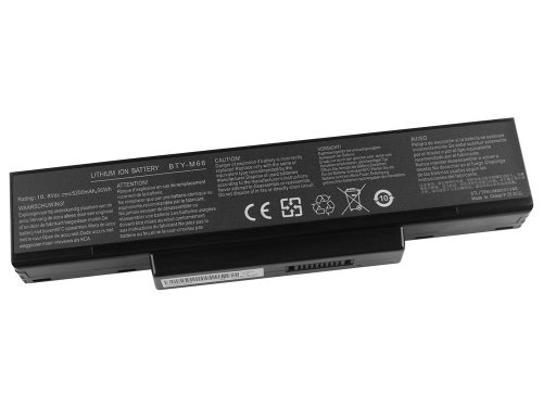 4800mAh 6-Celle MSI EX601 Batteri