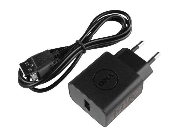 Original 10W Dell Venue 10 Pro 5000 Series AC Adapter Oplader - Klik på billedet for at lukke