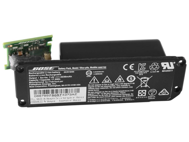 Original 17Wh Bose Soundlink Mini II 2 Serie 088772 Batteri - Klik på billedet for at lukke