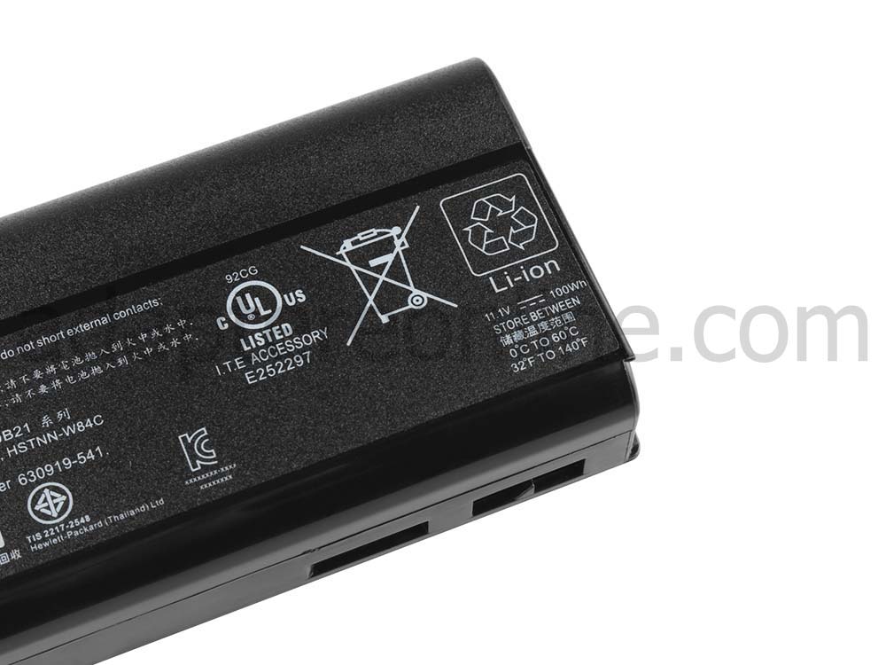 100Wh HP ProBook 6570b Batteri