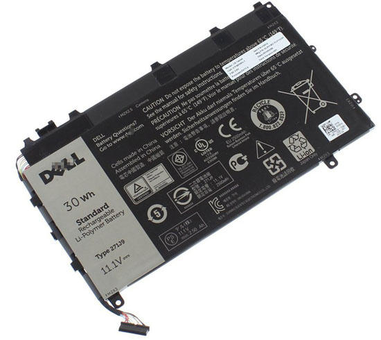 30Whr 3-Celle Dell Latitude 7350 Batteri - Klik på billedet for at lukke