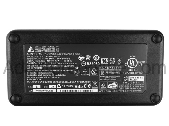 150W Acer Aspire All in One Z1 Serie AC Adapter Oplader