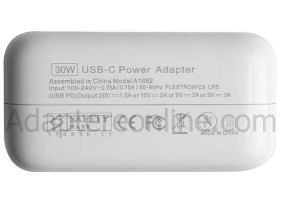 30W AC Adapter Apple MacBook 12 MNYG2