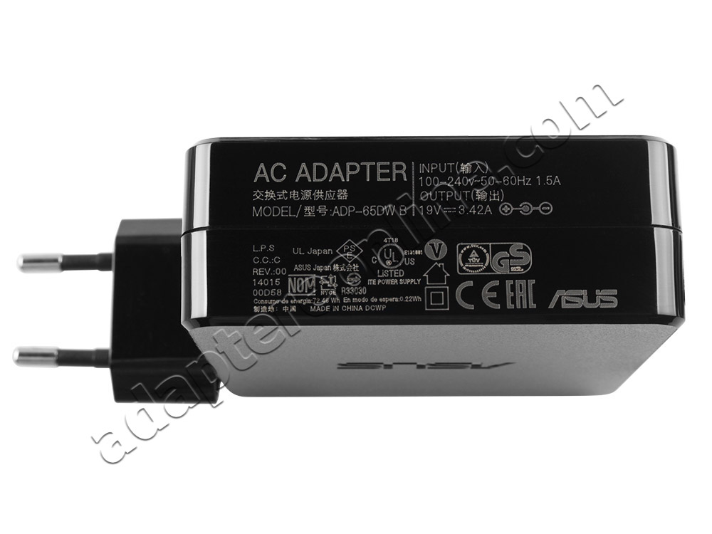 Original 65W Asus ExpertBook B1 B1500c AC Adapter Oplader