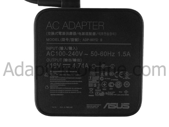 90W Asus Vivobook Pro 14 OLED M3401QA AC Adapter Oplader