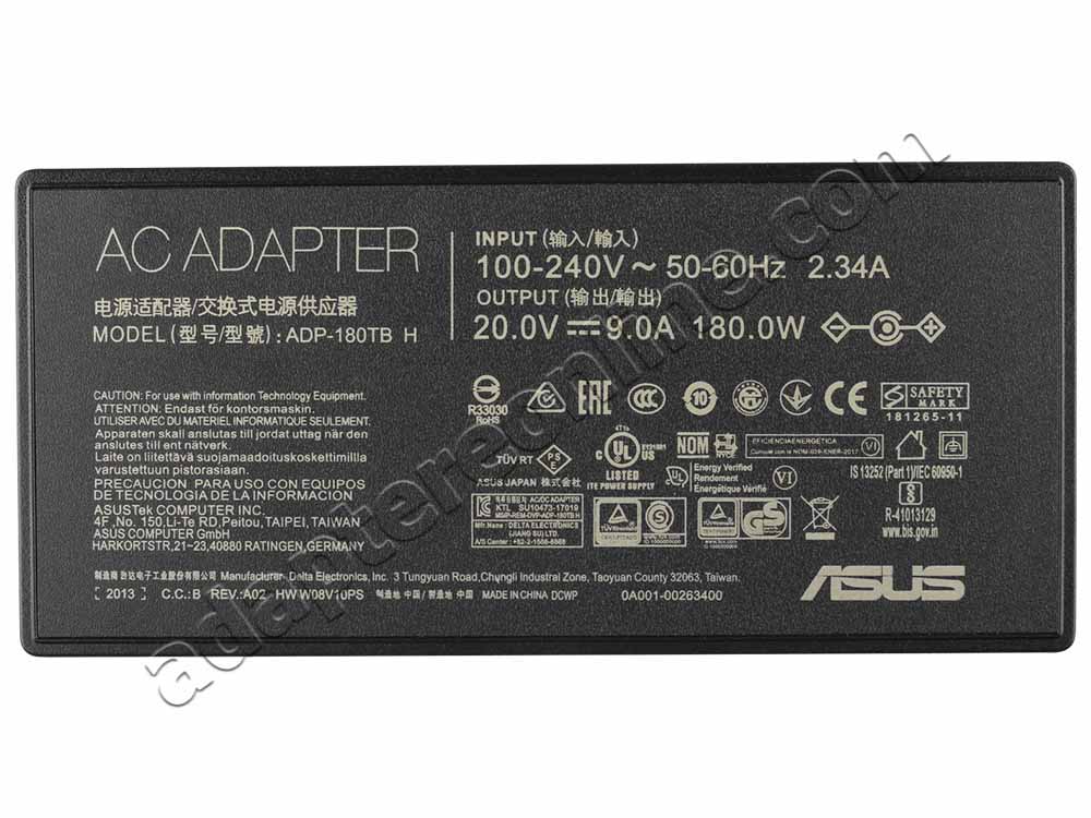 180W Asus A20-180P1A AC Adapter Oplader