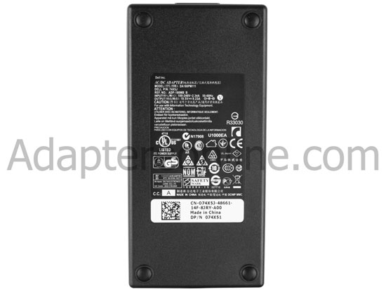 19.5V 9.23A 180W Dell P22F AC Adapter Oplader