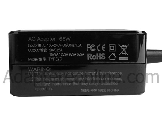 65w Dell 492-BBWZ AC Adapter Oplader