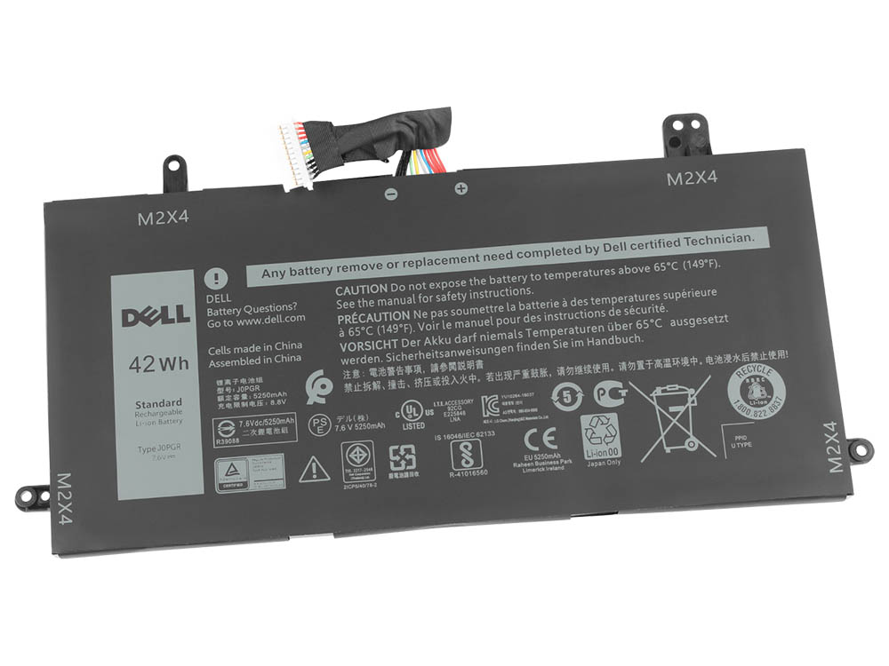 Original 42Wh 4-Celle Dell Latitude 12 5290 Batteri