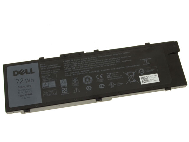 6-Celle 72Wh Dell Precision M7710 P29E P29E001 Batteri - Klik på billedet for at lukke