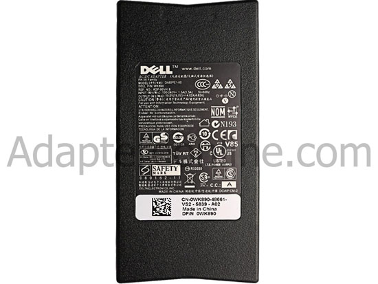 19.5V 4.62A 90W Slim Dell 310-7698 310-7699 310-7701 AC Adapter Oplader