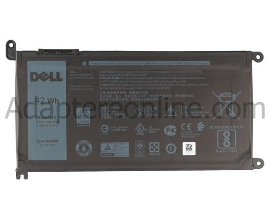 Original 3500mAh 42Wh 3-Celle Batteri Dell Inspiron 15 5567