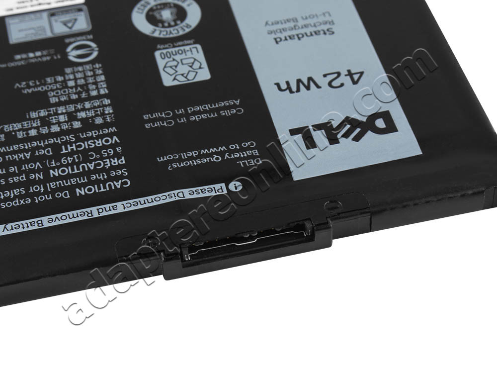 Original 3500mAh 42Wh 3-Celle Dell Inspiron 14 5481 P93G001 Batteri