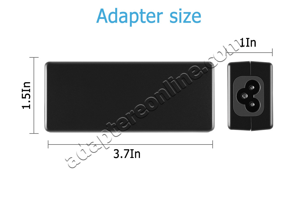 Original 45W AC Adapter Oplader HP ENVY 15-as103nq Z9F47EA