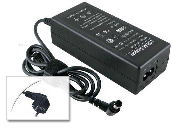 60W LG N2311AZ 23CAV42K 23CAT42K 19CNT42K Monitor AC Adapter Oplader - Klik på billedet for at lukke