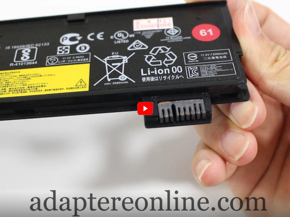 Original 24Wh 2100mAh 3-Celle Lenovo ThinkPad T480 20L5 Batteri