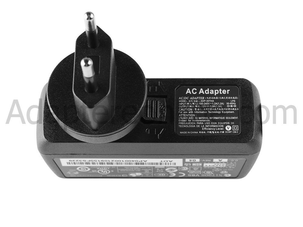 18W Lenovo 36200381 AC Adapter Oplader