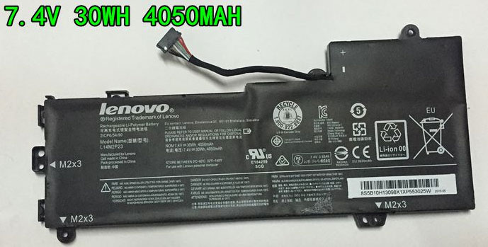 30Whr Lenovo ideapad 100-14IBY Batteri - Klik på billedet for at lukke