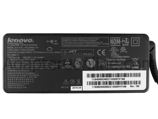 90W Lenovo ThinkPad X201 2985-F3U 2985-F4U AC Adapter Oplader