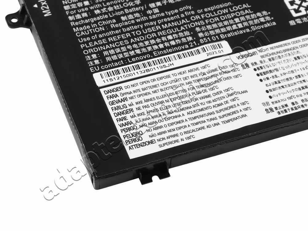 Original 45Wh 4050mAh 3-Celle Lenovo ThinkPad E580 20KSCTO1WW Batteri