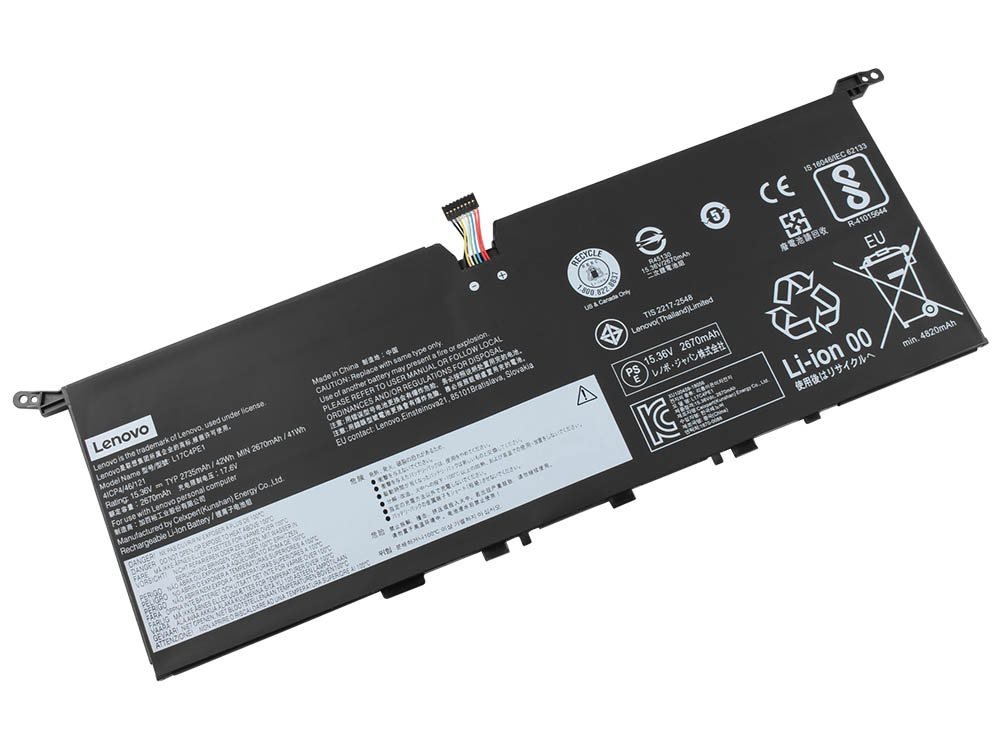 2735mAh 42Wh 4-Celle Lenovo Yoga S730-13IWL 81J0 Batteri