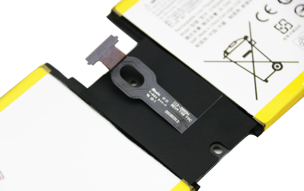3411mAh 26.12Wh 2-Celle Microsoft Surface Go Batteri