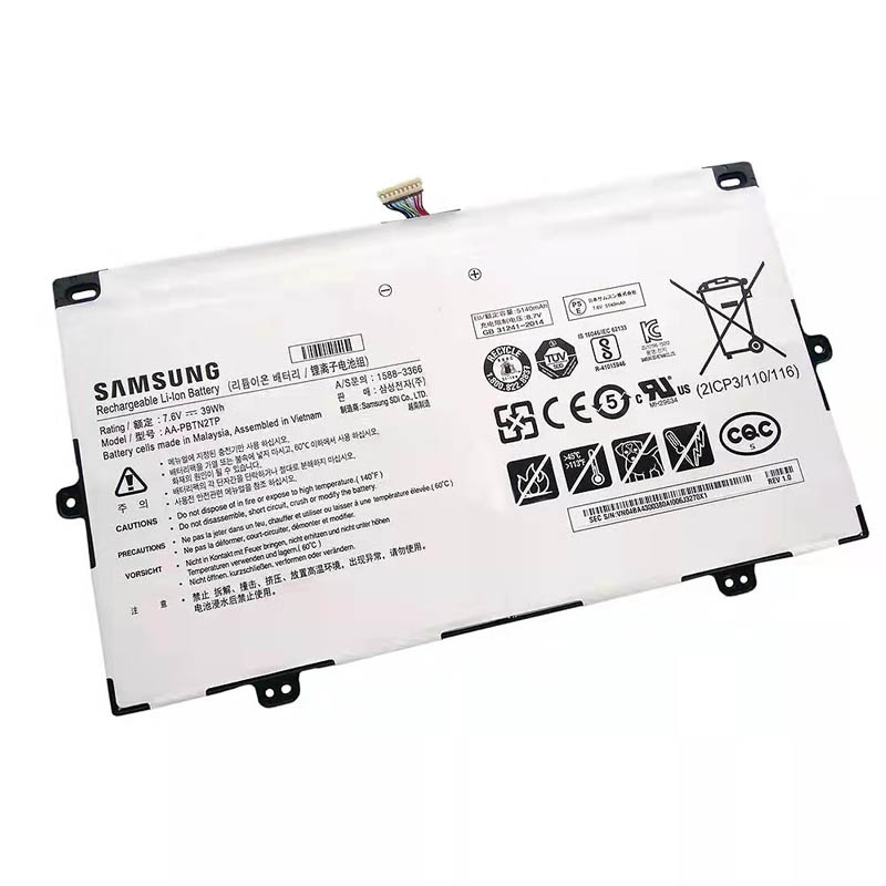 5140mAh 39Wh 2-Celle Samsung Chromebook Pro XE510C24 Batteri