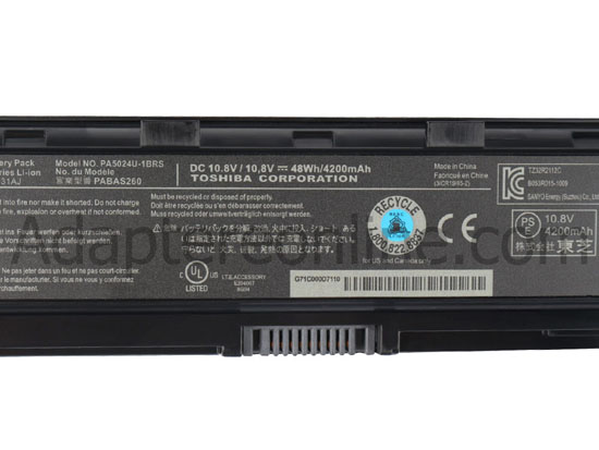 9-Celle Toshiba Satellite C70D-B-10G C70D-B-110 Batteri