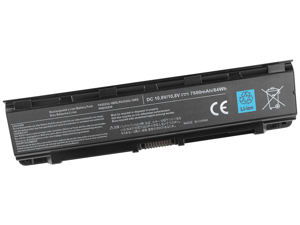 7800mah Toshiba Satellite A50-ASMBN22 A50-ASMBN02 Batteri