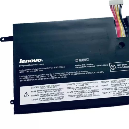 14.8V Original Lenovo 45N1070 45N1071 Batteri